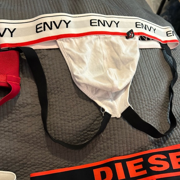 4 - Jockstraps Sz L - Barcode, Envy, Diesel & McDavid - Picture 3 of 6
